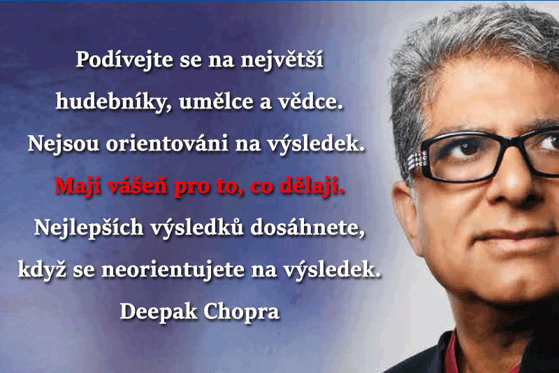 Nejlepších výsledků dosáhnete, když se neorientujete na výsledek