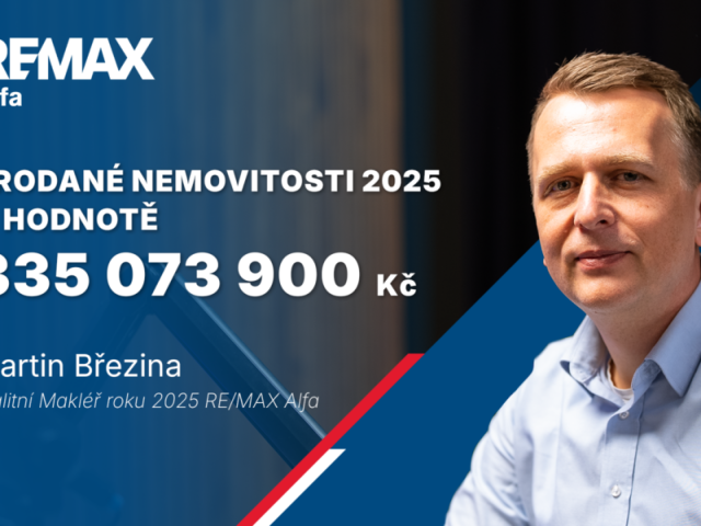 Rozhovor s makléřem roku 2025 Martinem Březinou