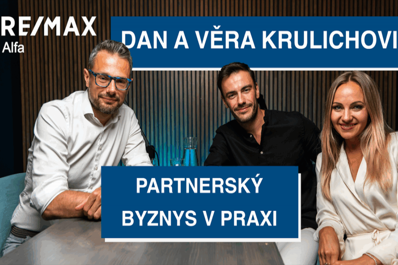 Realitní makléři Věra a Dan Krulichovi – podnikání v páru